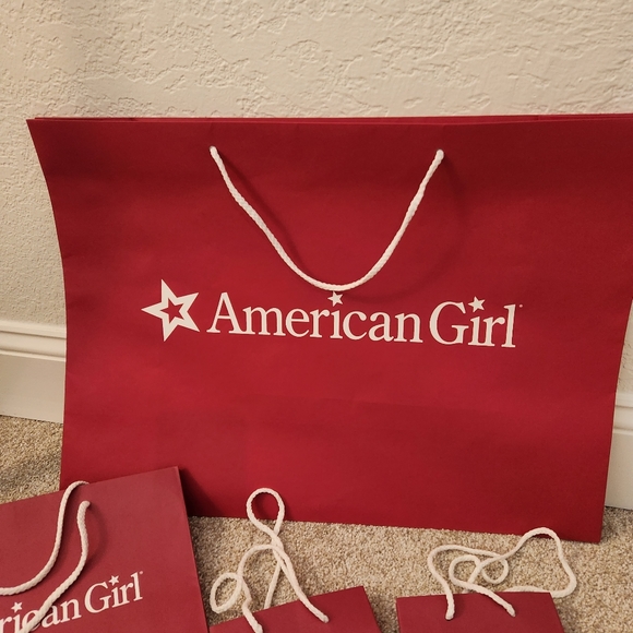 Excellent Condition! Bundle of 4 America Girl Shopping Bags - Picture 2 of 4